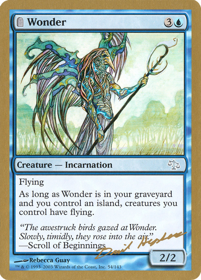 Wonder (Dave Humpherys) [World Championship Decks 2003] | Game Master's Emporium (The New GME)