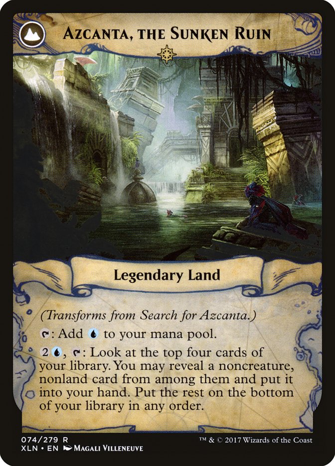 Search for Azcanta // Azcanta, the Sunken Ruin [Ixalan] | Game Master's Emporium (The New GME)