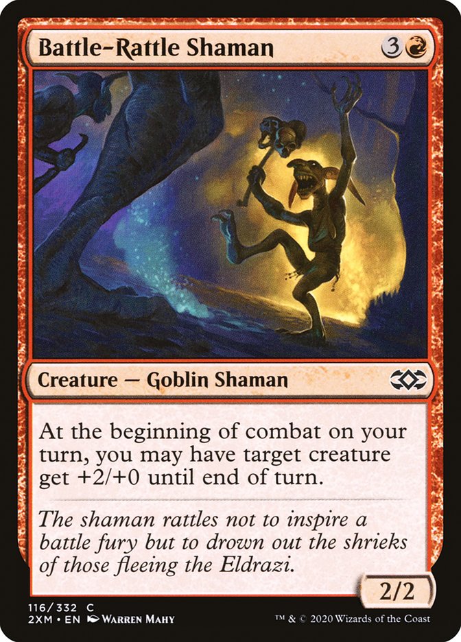 Battle-Rattle Shaman [Double Masters] | Game Master's Emporium (The New GME)