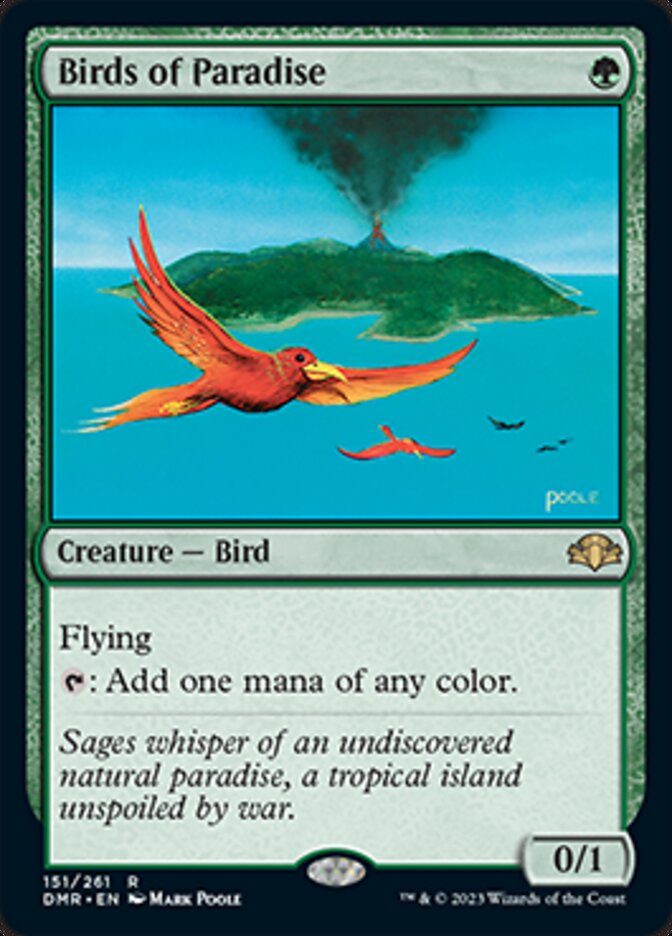 Birds of Paradise [Dominaria Remastered] | Game Master's Emporium (The New GME)