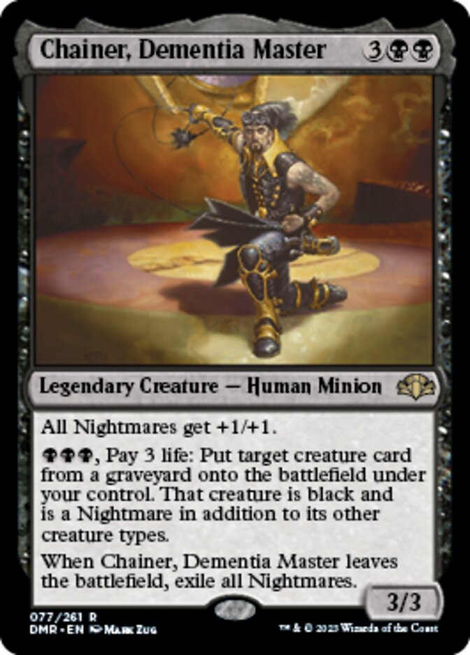Chainer, Dementia Master [Dominaria Remastered] | Game Master's Emporium (The New GME)