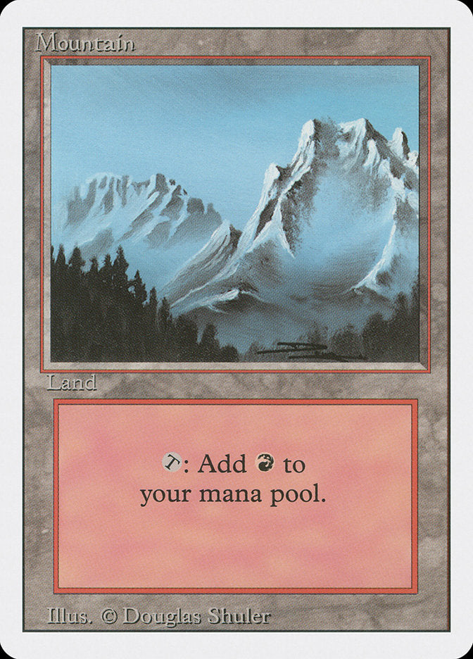 Mountain (Snow Top / Highest Point on Right) [Revised Edition] | Game Master's Emporium (The New GME)