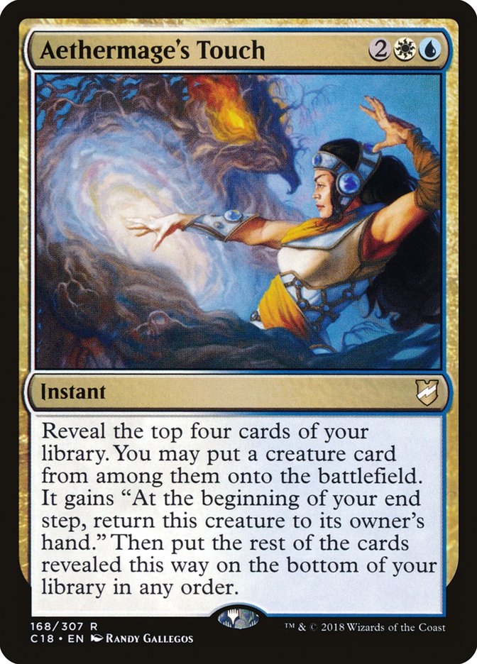 Aethermage's Touch [Commander 2018] | Game Master's Emporium (The New GME)