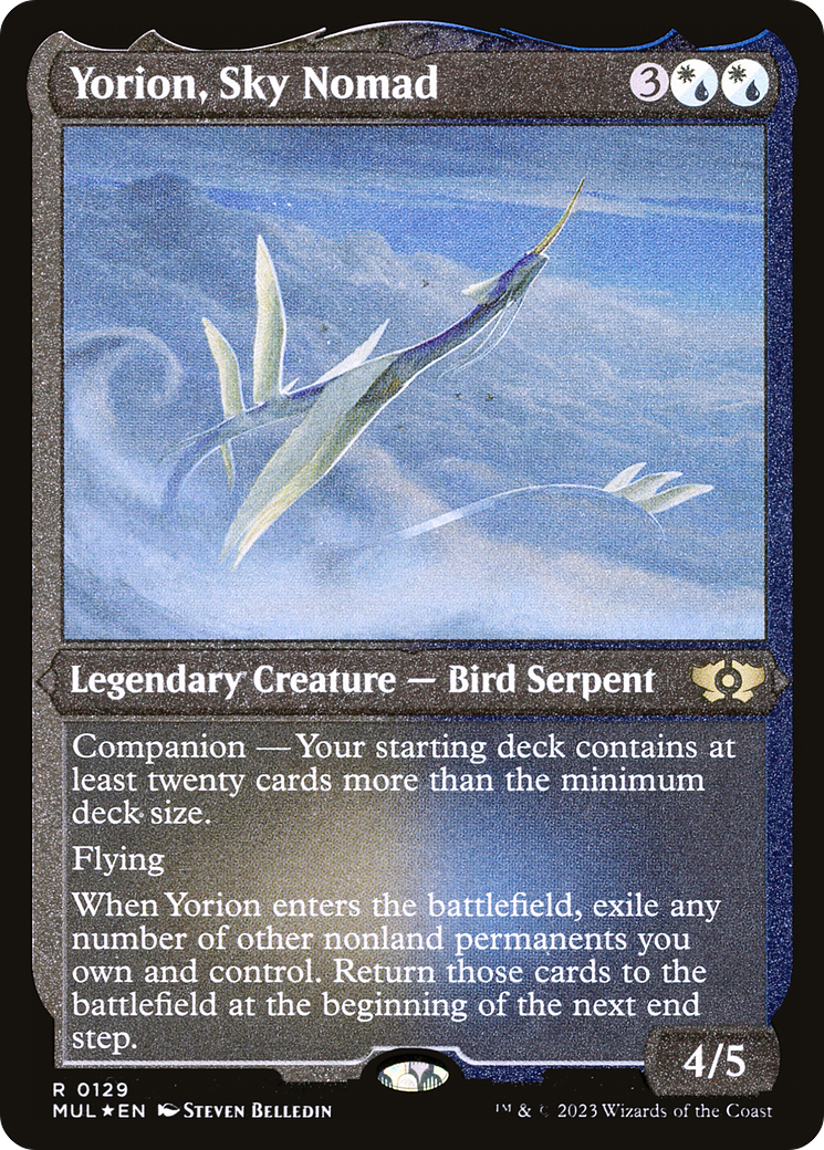 Yorion, Sky Nomad (Foil Etched) [Multiverse Legends] | Game Master's Emporium (The New GME)