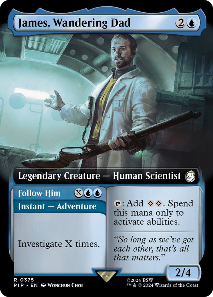 James, Wandering Dad // Follow Him (Extended Art) [Fallout] | Game Master's Emporium (The New GME)