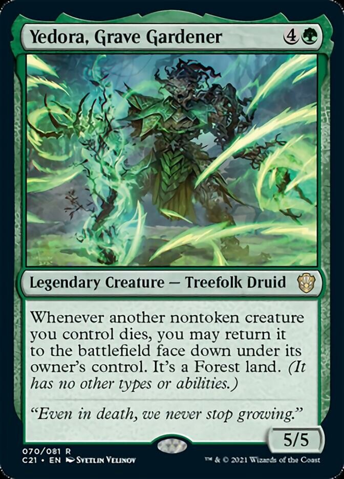 Yedora, Grave Gardener [Commander 2021] | Game Master's Emporium (The New GME)
