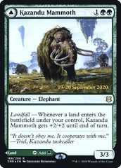 Kazandu Mammoth // Kazandu Valley [Zendikar Rising Prerelease Promos] | Game Master's Emporium (The New GME)