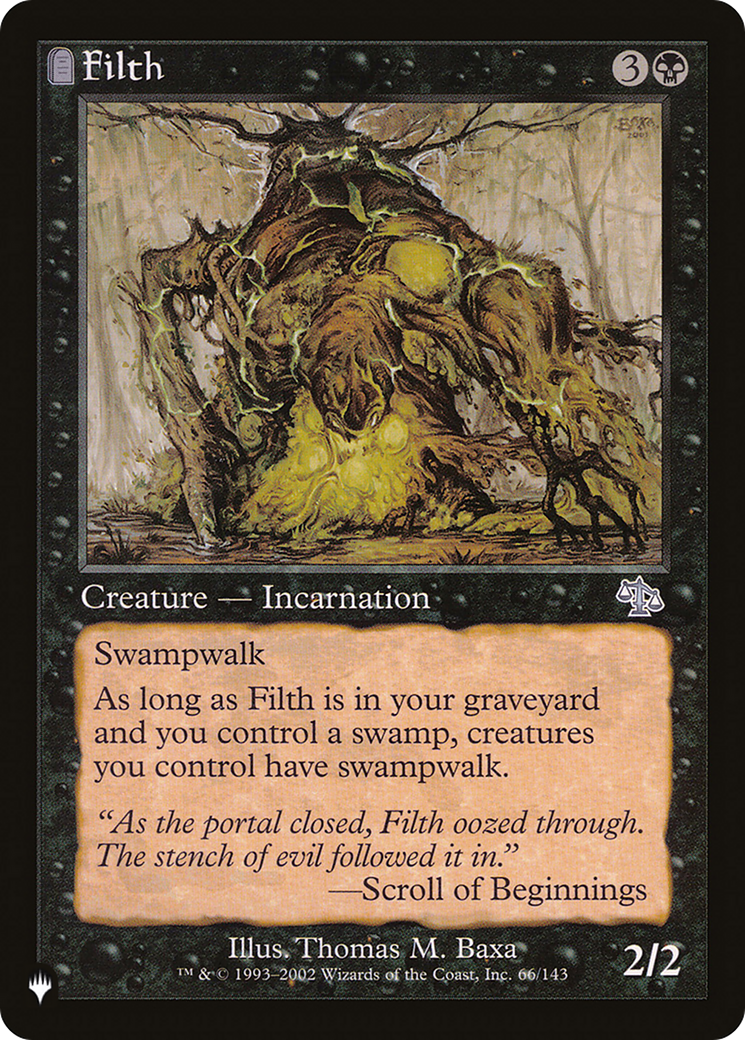 Filth [The List] | Game Master's Emporium (The New GME)