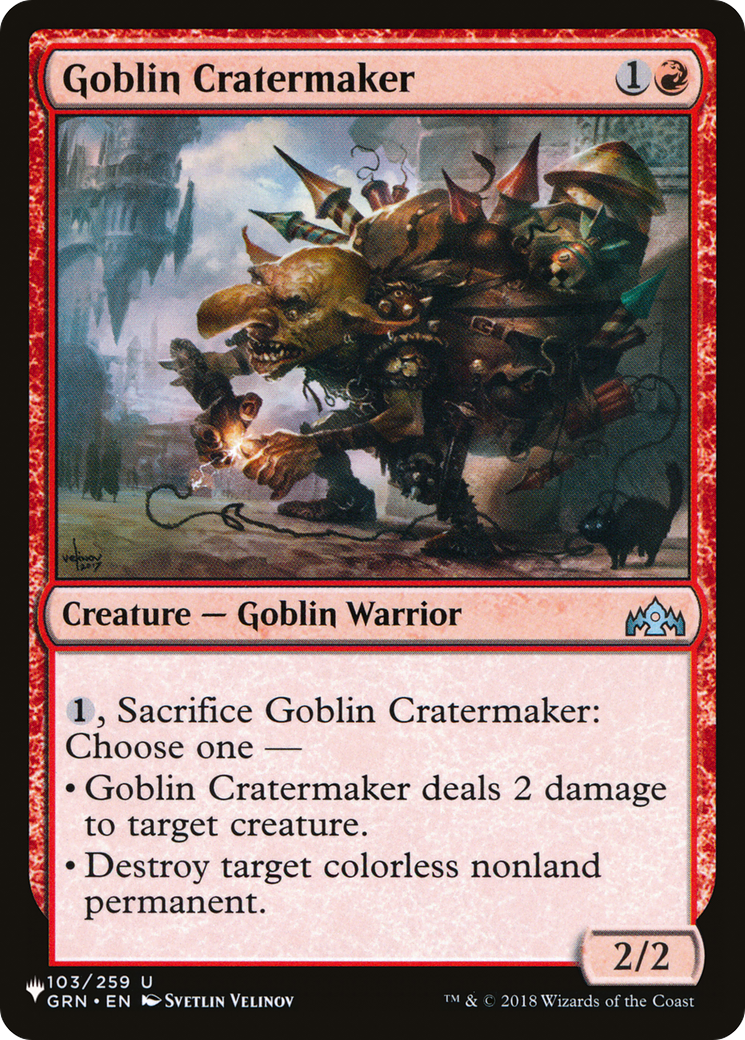 Goblin Cratermaker [The List] | Game Master's Emporium (The New GME)