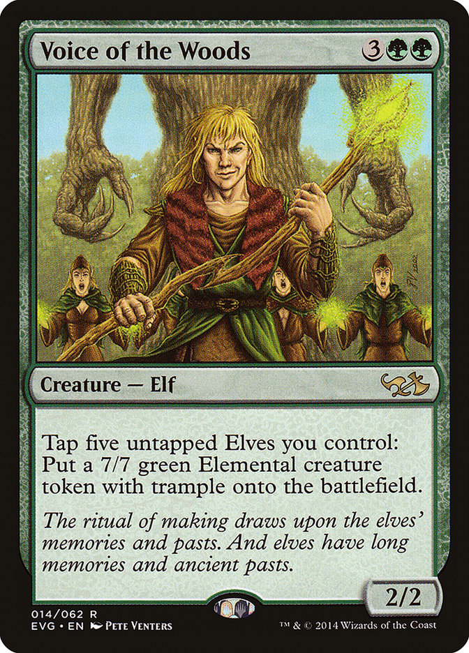 Voice of the Woods (Elves vs. Goblins) [Duel Decks Anthology] | Game Master's Emporium (The New GME)