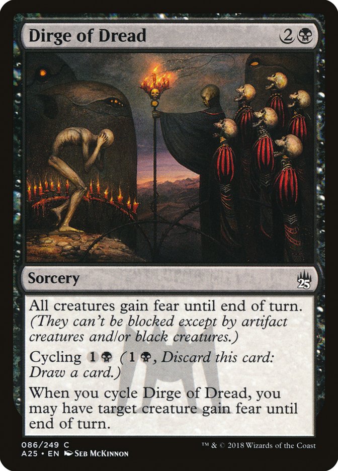 Dirge of Dread [Masters 25] | Game Master's Emporium (The New GME)