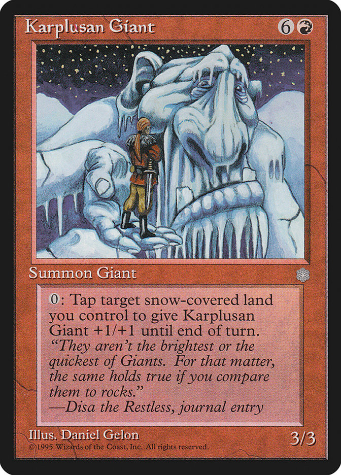 Karplusan Giant [Ice Age] | Game Master's Emporium (The New GME)