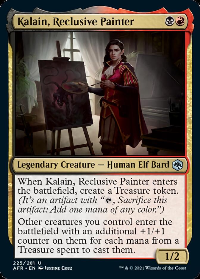 Kalain, Reclusive Painter [Dungeons & Dragons: Adventures in the Forgotten Realms] | Game Master's Emporium (The New GME)