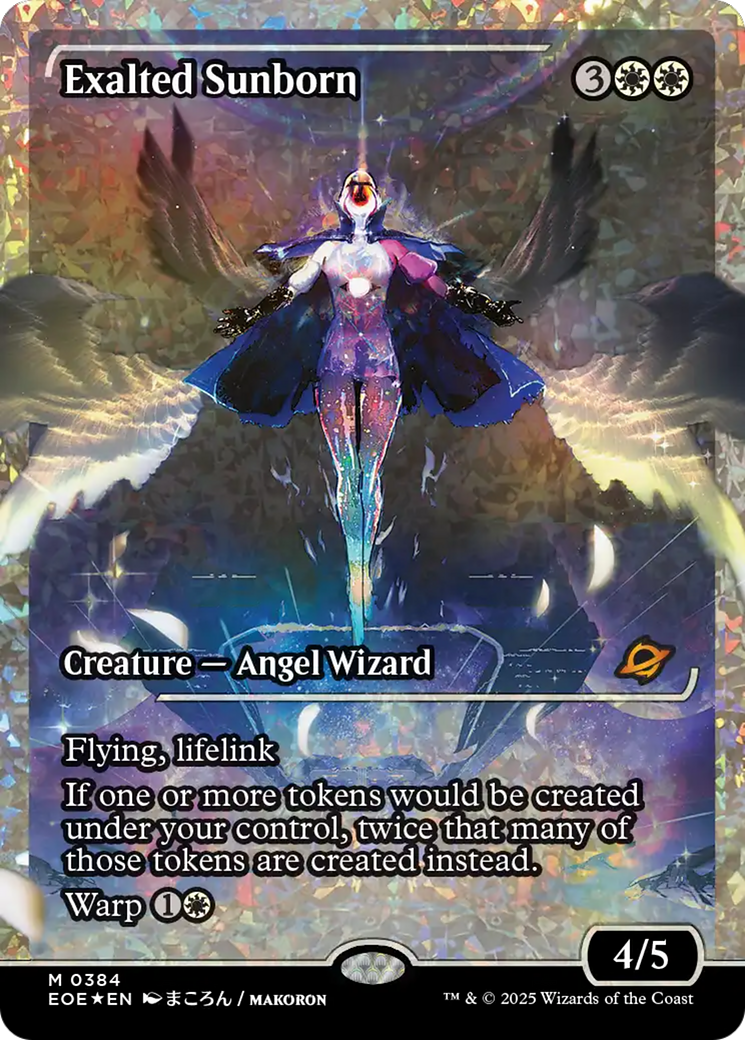 Exalted Sunborn [Edge of Eternities Promo Pack] | Game Master's Emporium (The New GME)
