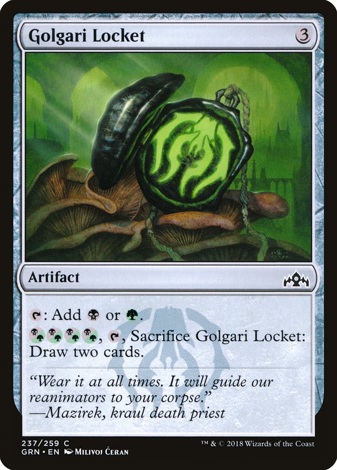 Golgari Locket [Guilds of Ravnica] | Game Master's Emporium (The New GME)