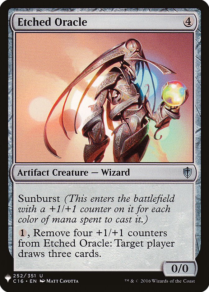 Etched Oracle [Mystery Booster] | Game Master's Emporium (The New GME)