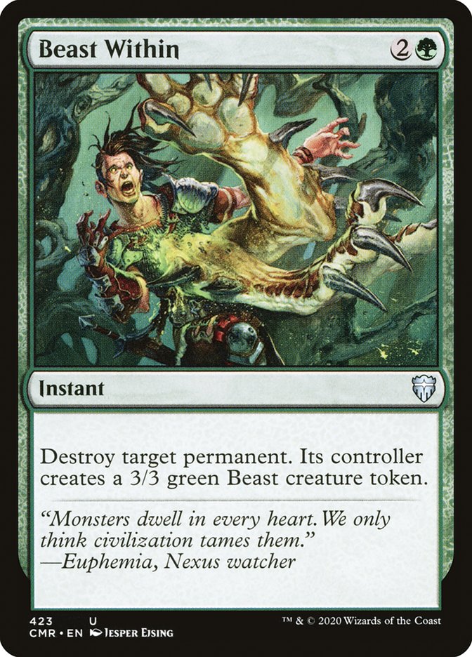 Beast Within [Commander Legends] | Game Master's Emporium (The New GME)