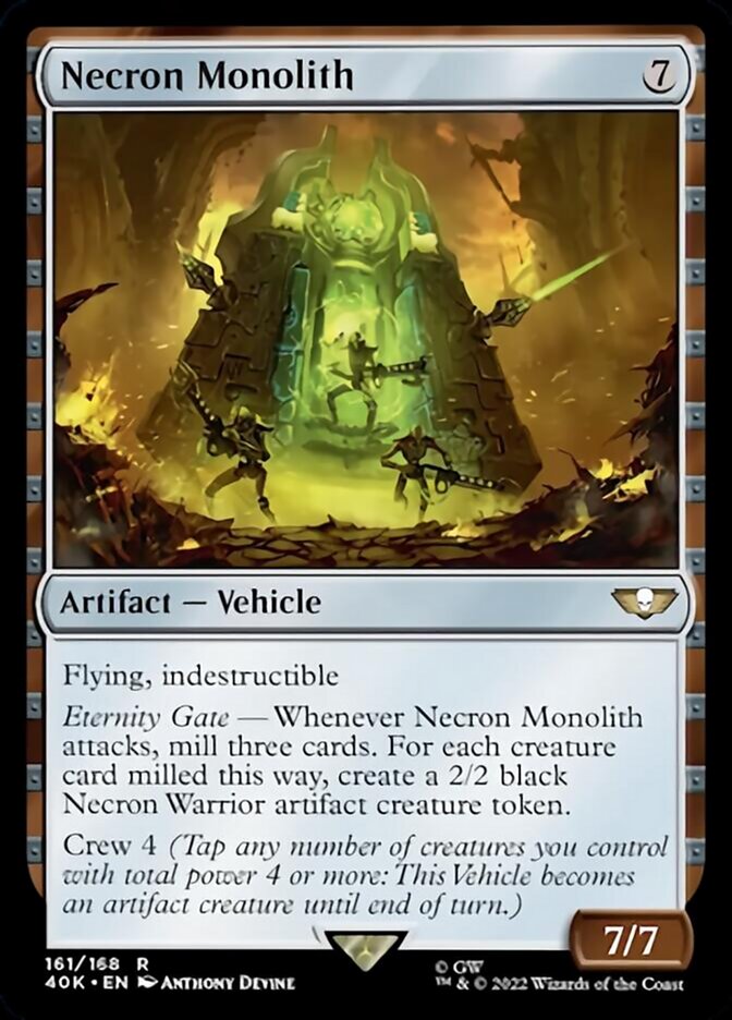 Necron Monolith (Surge Foil) [Warhammer 40,000] | Game Master's Emporium (The New GME)