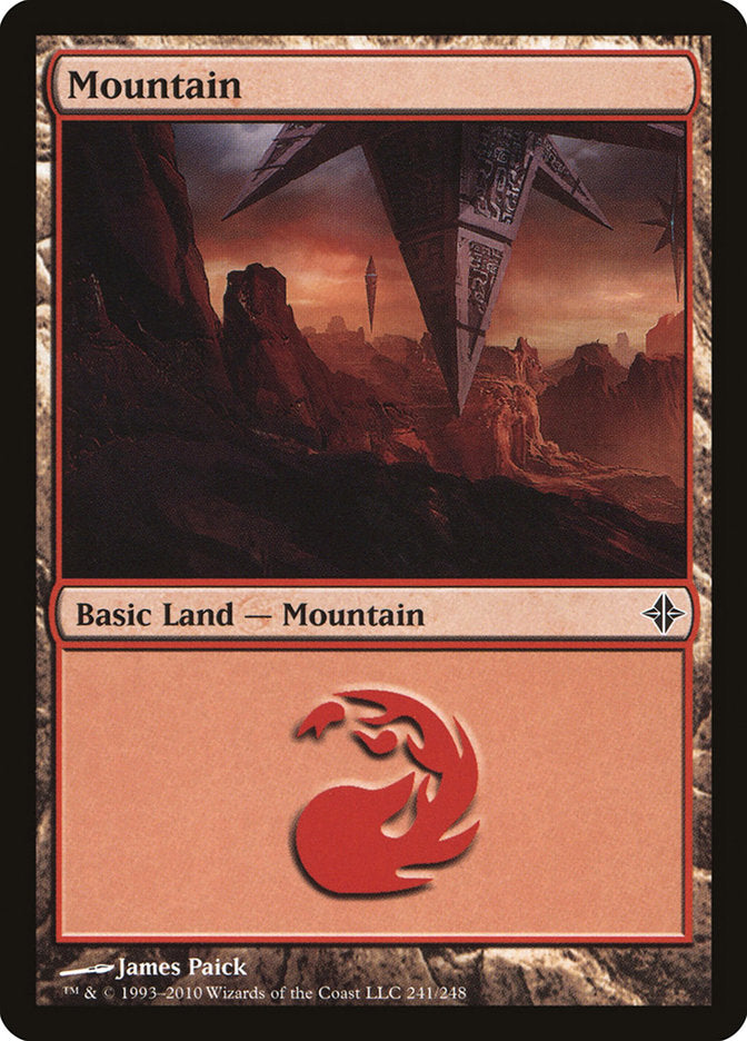 Mountain (241) [Rise of the Eldrazi] | Game Master's Emporium (The New GME)