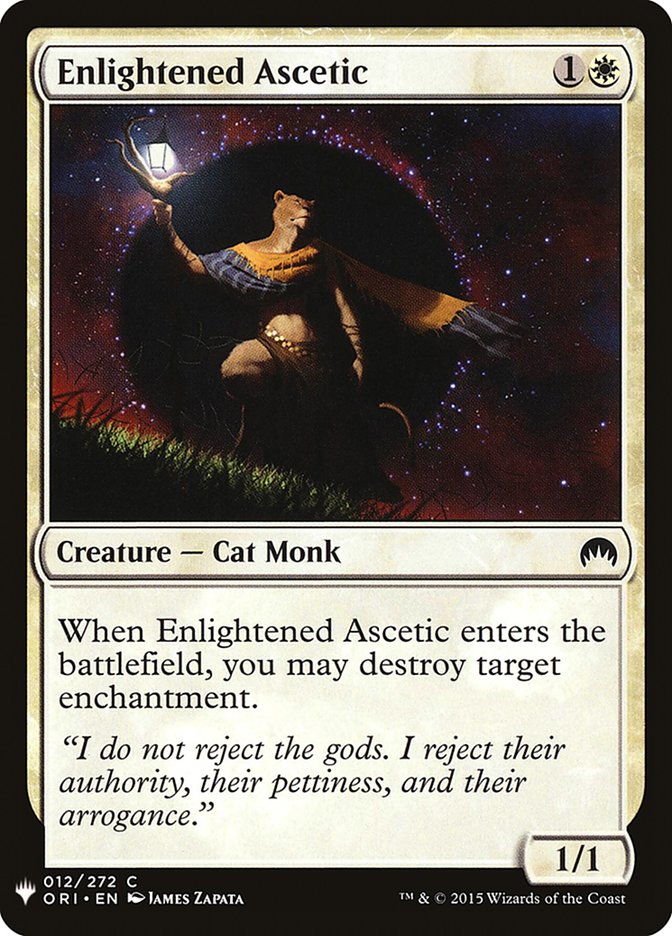 Enlightened Ascetic [Mystery Booster] | Game Master's Emporium (The New GME)