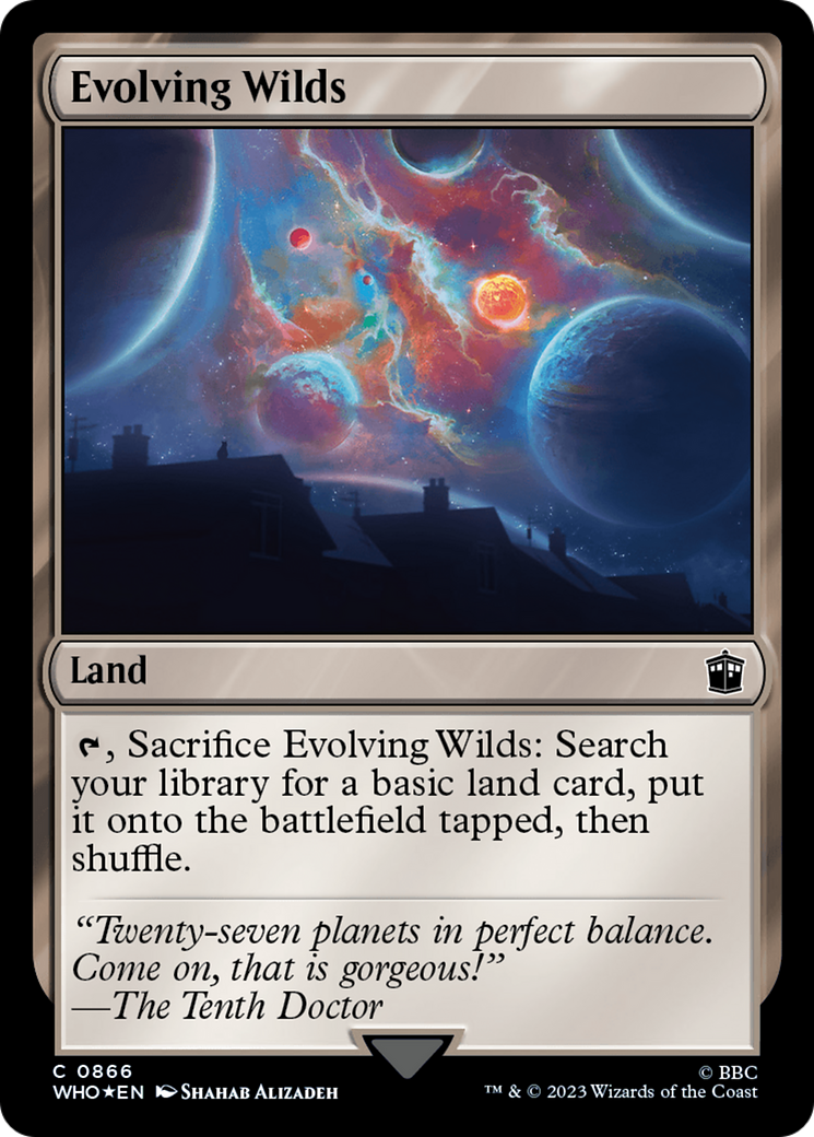 Evolving Wilds (Surge Foil) [Doctor Who] | Game Master's Emporium (The New GME)