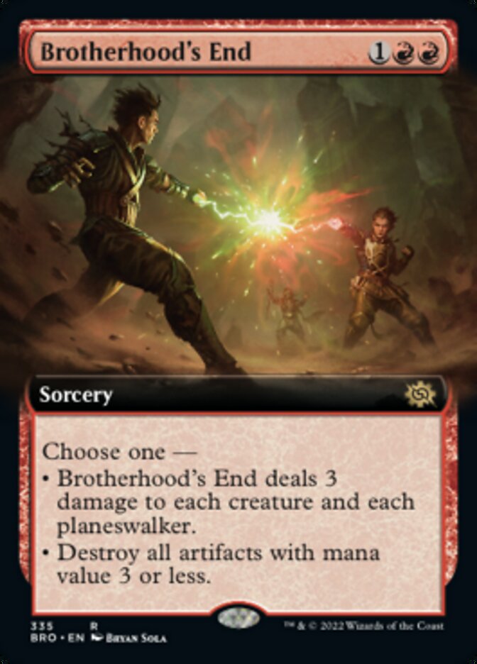 Brotherhood's End (Extended Art) [The Brothers' War] | Game Master's Emporium (The New GME)