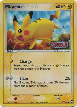 Pikachu (57/108) (Stamped) [EX: Power Keepers] | Game Master's Emporium (The New GME)