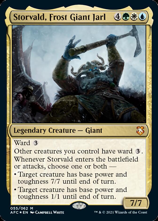 Storvald, Frost Giant Jarl [Dungeons & Dragons: Adventures in the Forgotten Realms Commander] | Game Master's Emporium (The New GME)