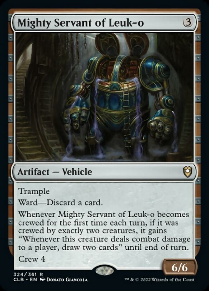 Mighty Servant of Leuk-o [Commander Legends: Battle for Baldur's Gate] | Game Master's Emporium (The New GME)