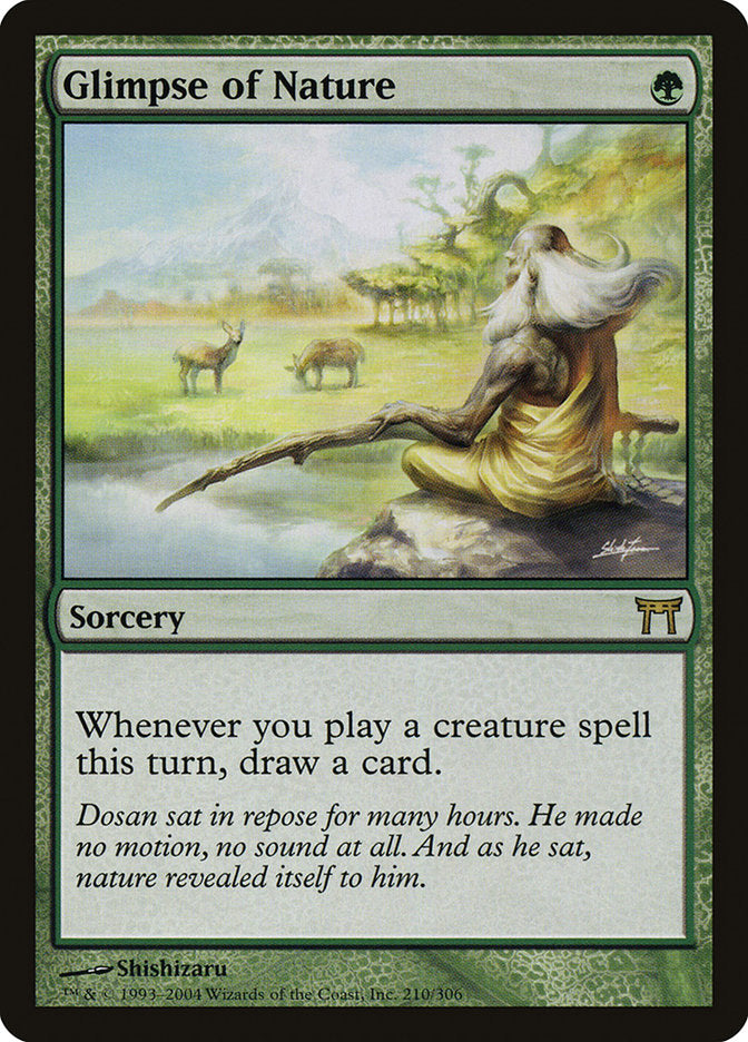 Glimpse of Nature [Champions of Kamigawa] | Game Master's Emporium (The New GME)