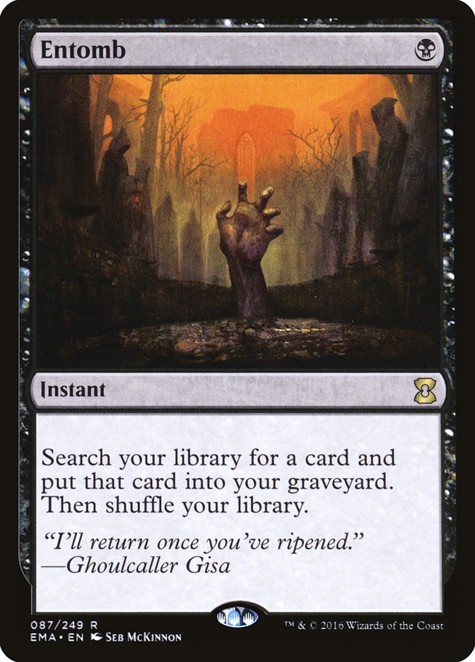 Entomb [Eternal Masters] | Game Master's Emporium (The New GME)