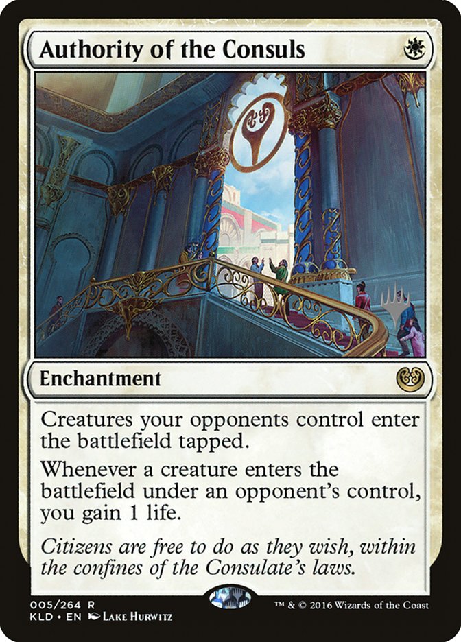 Authority of the Consuls (Promo Pack) [Kaladesh Promos] | Game Master's Emporium (The New GME)
