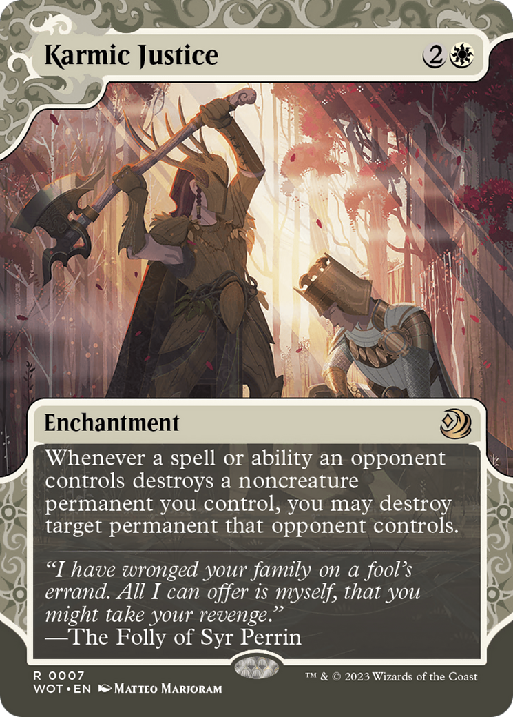 Karmic Justice [Wilds of Eldraine: Enchanting Tales] | Game Master's Emporium (The New GME)