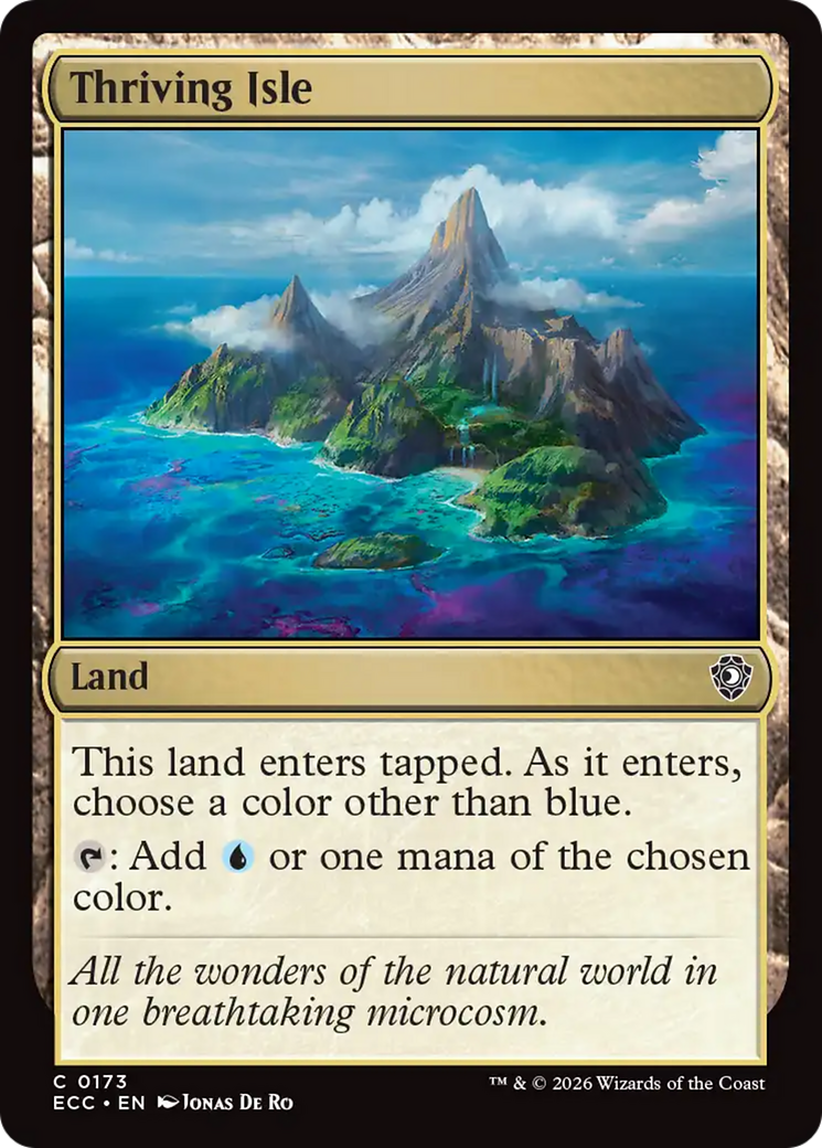 Thriving Isle [Lorwyn Eclipsed Commander] | Game Master's Emporium (The New GME)