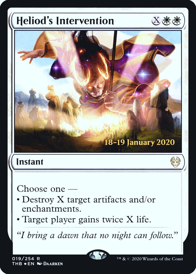 Heliod's Intervention [Theros Beyond Death Prerelease Promos] | Game Master's Emporium (The New GME)