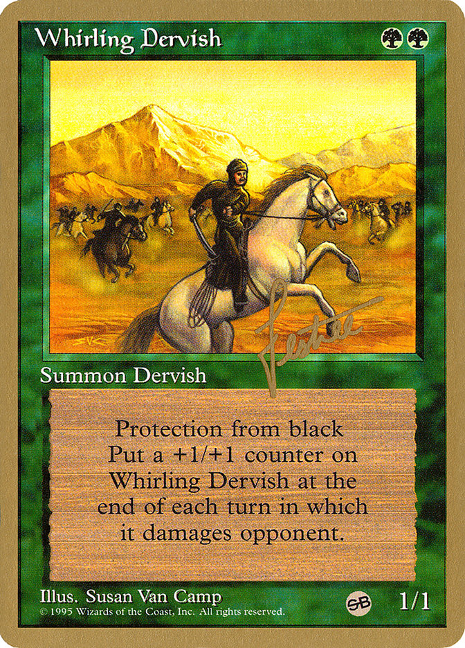 Whirling Dervish (Bertrand Lestree) (SB) [Pro Tour Collector Set] | Game Master's Emporium (The New GME)