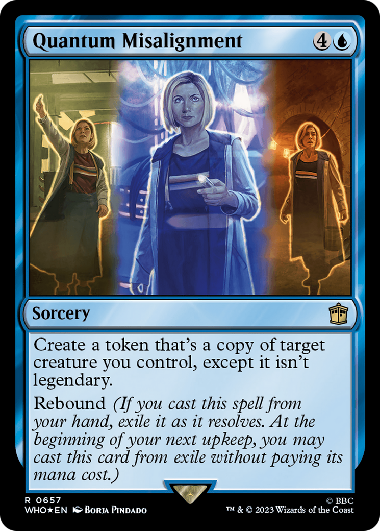 Quantum Misalignment (Surge Foil) [Doctor Who] | Game Master's Emporium (The New GME)