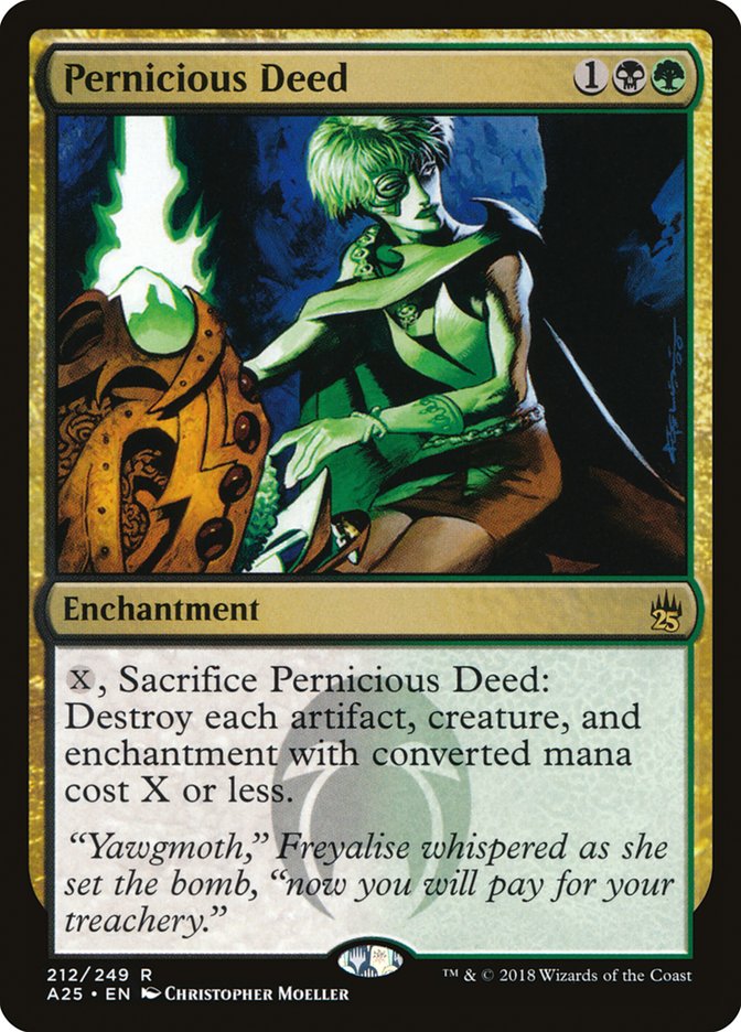 Pernicious Deed [Masters 25] | Game Master's Emporium (The New GME)