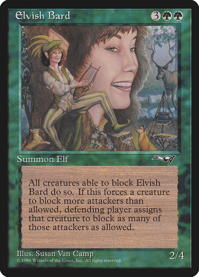 Elvish Bard [Alliances] | Game Master's Emporium (The New GME)