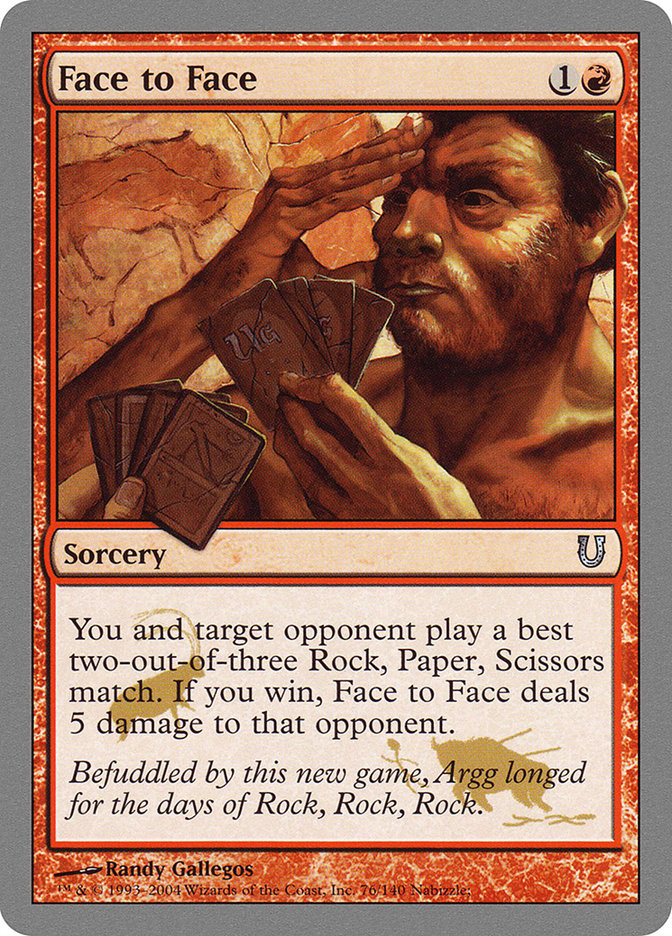 Face to Face [Unhinged] | Game Master's Emporium (The New GME)