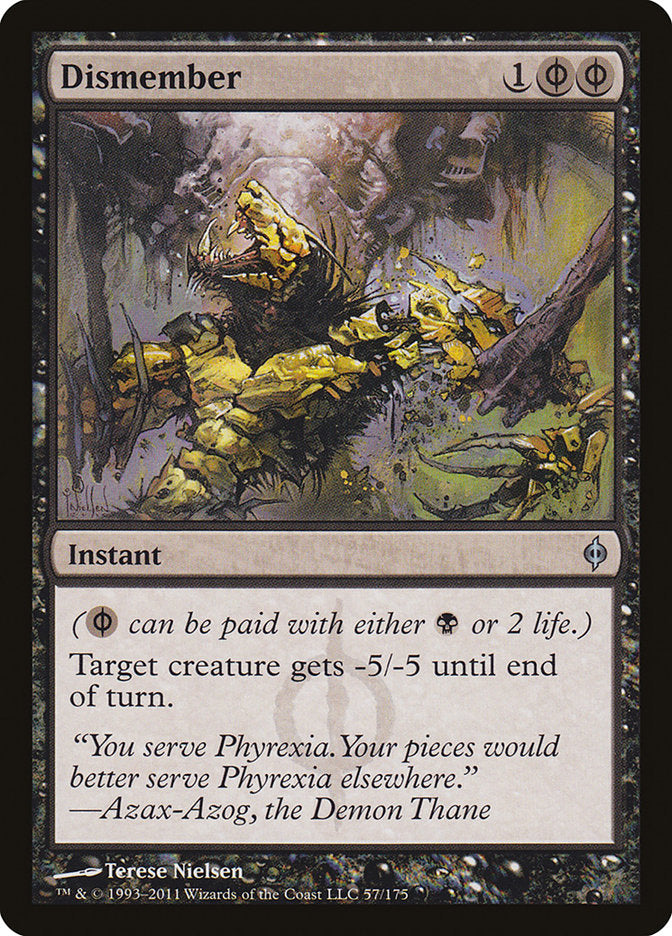 Dismember [New Phyrexia] | Game Master's Emporium (The New GME)