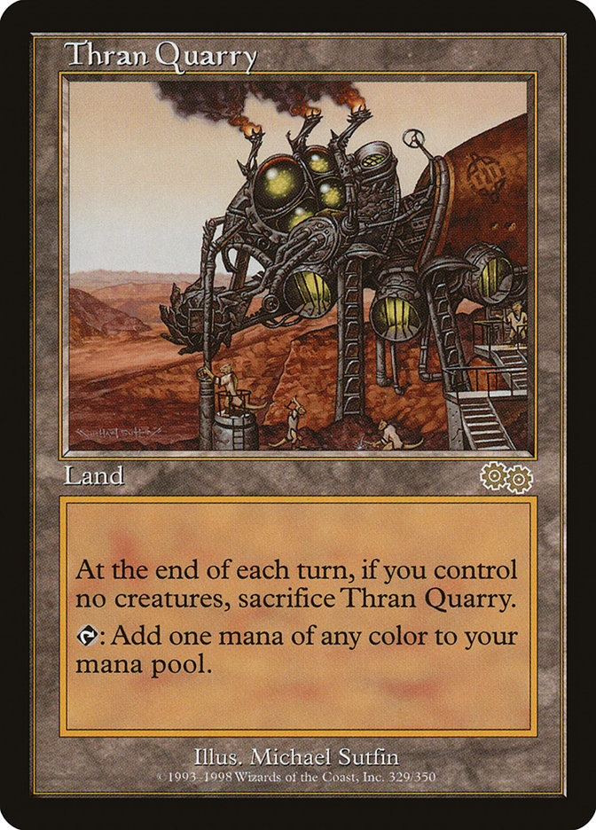 Thran Quarry [Urza's Saga] | Game Master's Emporium (The New GME)