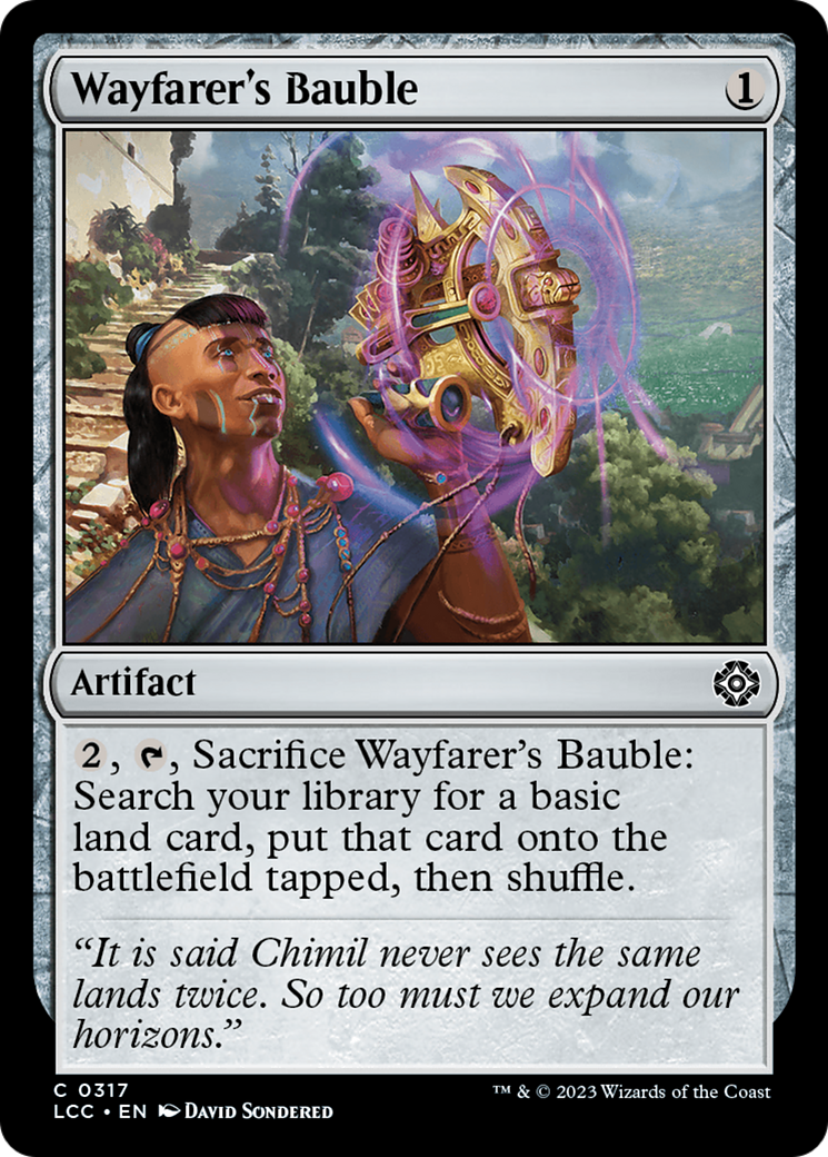 Wayfarer's Bauble [The Lost Caverns of Ixalan Commander] | Game Master's Emporium (The New GME)