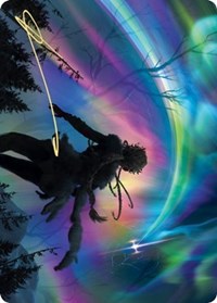 The Prismatic Bridge Art Card (Gold-Stamped Signature) [Kaldheim Art Series] | Game Master's Emporium (The New GME)