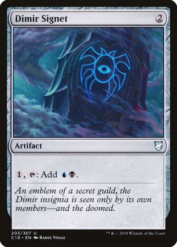 Dimir Signet [Commander 2018] | Game Master's Emporium (The New GME)