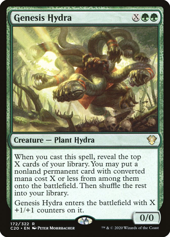Genesis Hydra [Commander 2020] | Game Master's Emporium (The New GME)