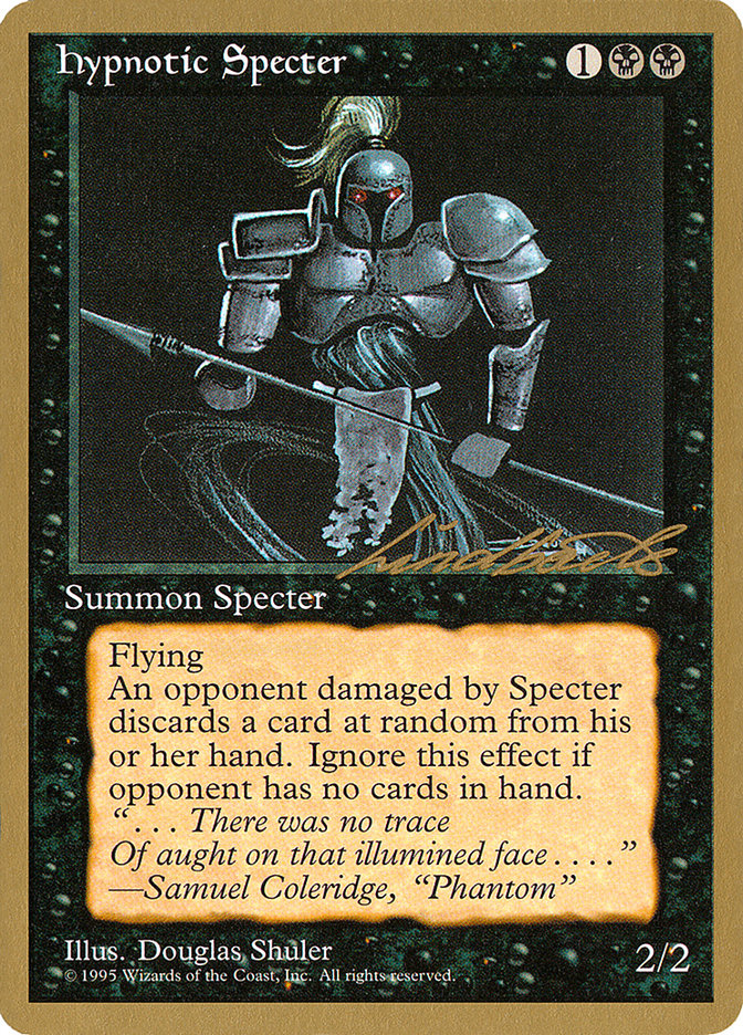 Hypnotic Specter (Leon Lindback) [Pro Tour Collector Set] | Game Master's Emporium (The New GME)