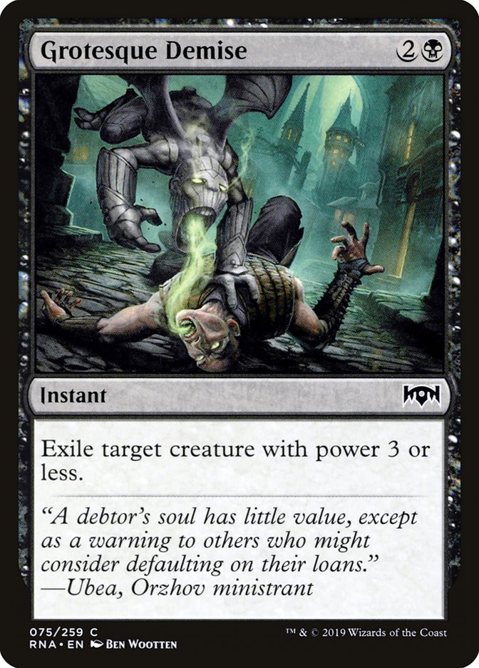 Grotesque Demise [Ravnica Allegiance] | Game Master's Emporium (The New GME)