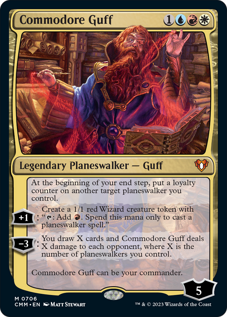 Commodore Guff [Commander Masters] | Game Master's Emporium (The New GME)