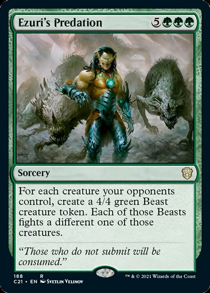 Ezuri's Predation [Commander 2021] | Game Master's Emporium (The New GME)